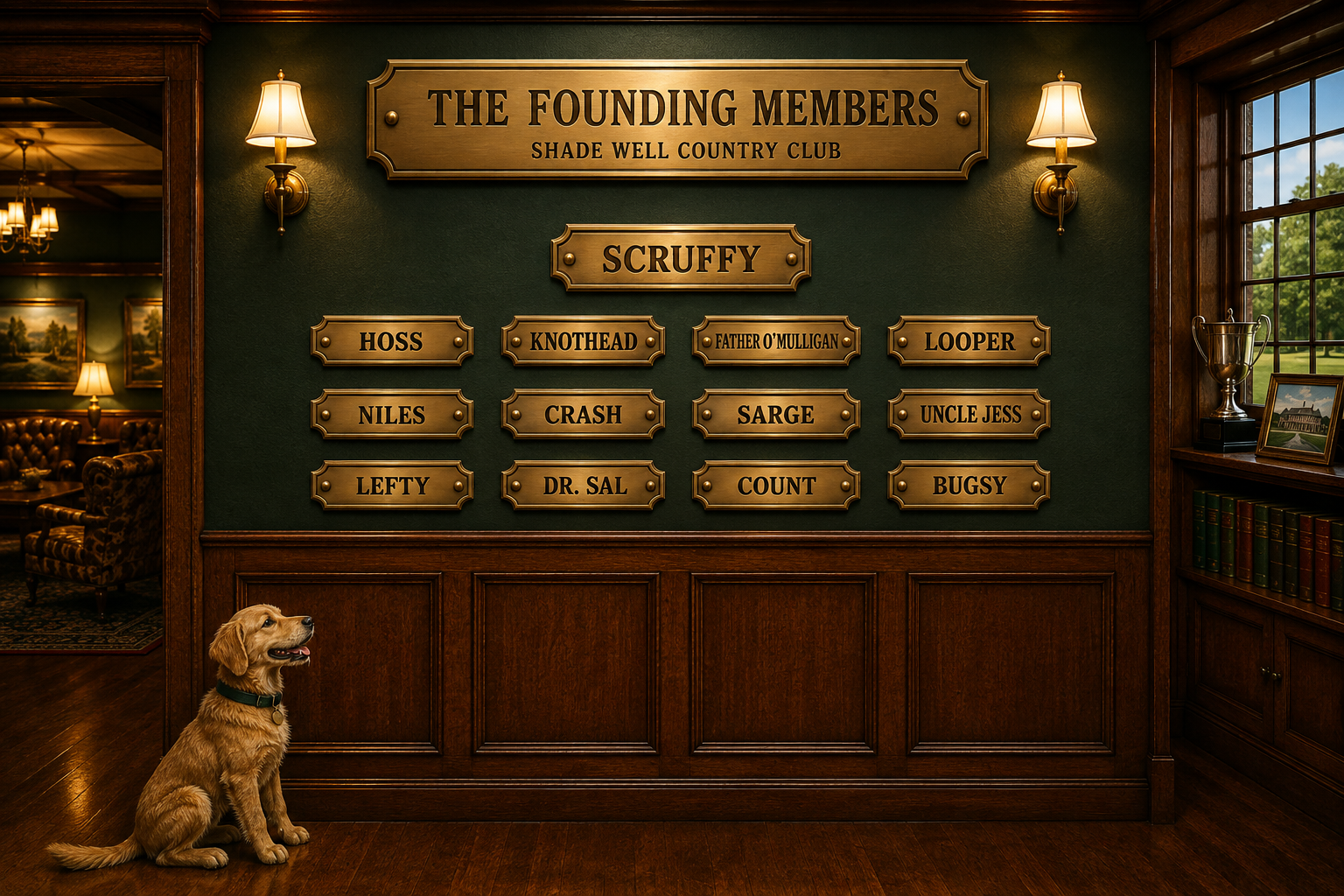 Founding Members Wall